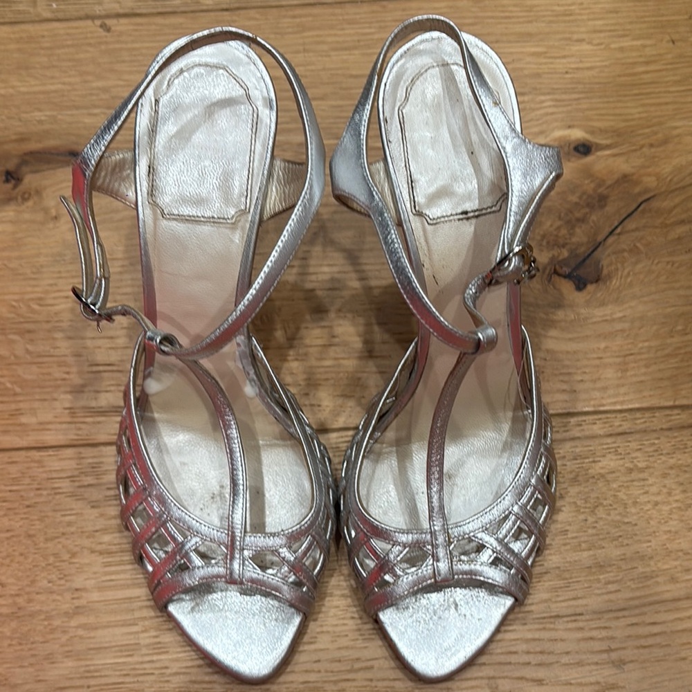 Dior Silver Women's Heels